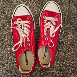 Red converse